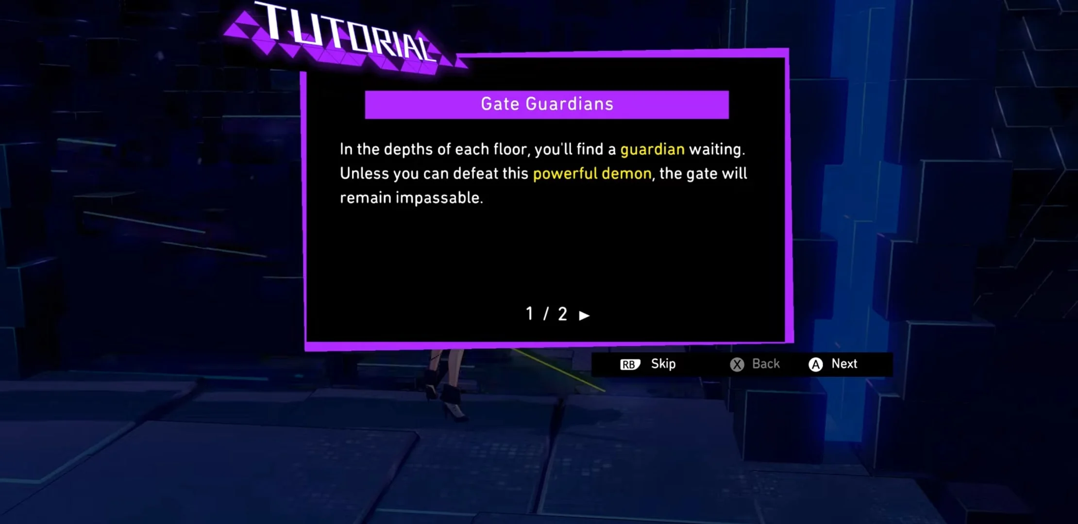 Gate Guardian in Soul Hackers 2 
