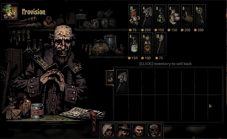 what do the numbers mean on hte warrens darkest dungeon