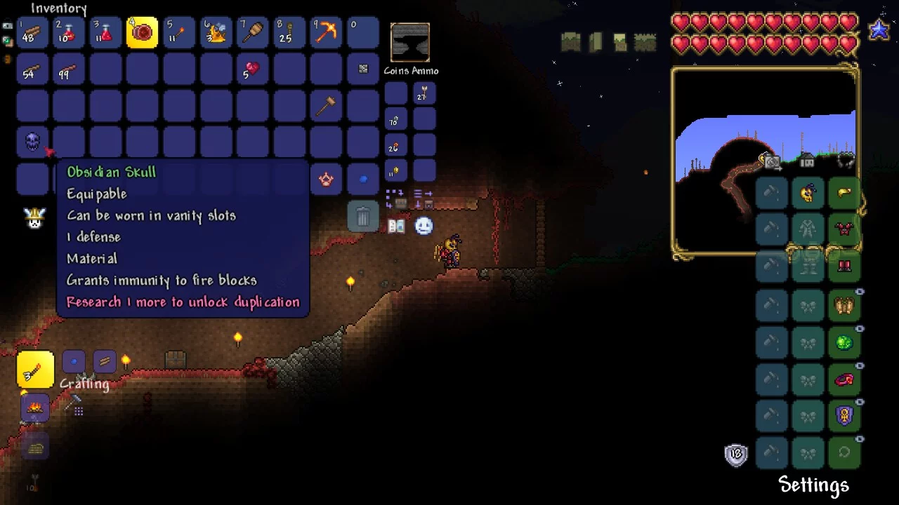 Does anyone know how to get a blindfold and armor polish ,because I want to  craft an ahnk shield. : r/Terraria