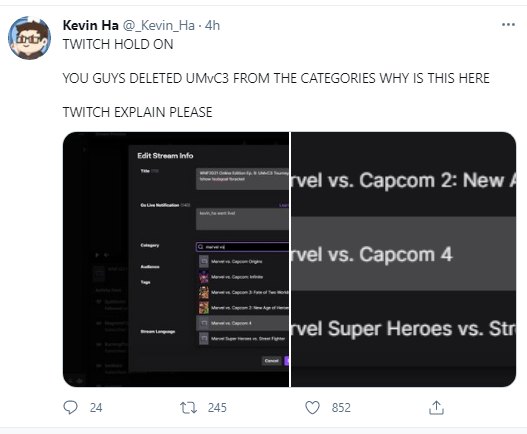 Kevin Ha on Twitter With the Twitch Leak