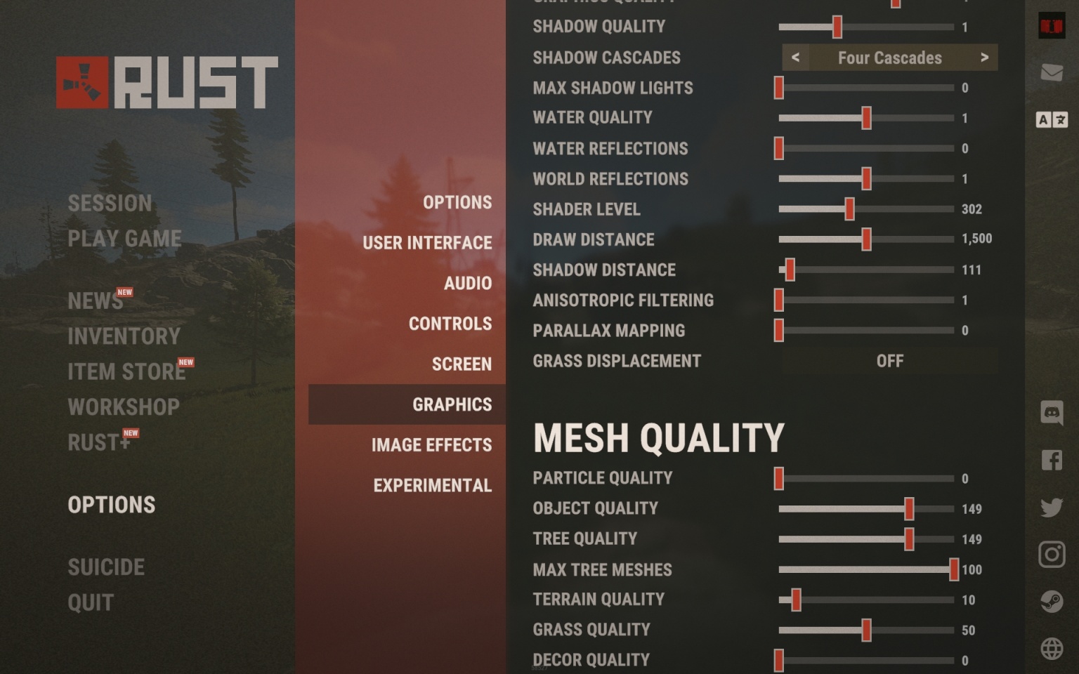 Best Rust Settings For High FPS And Performance [2024]