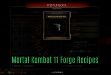 Mortal Kombat 11 Forge recipes