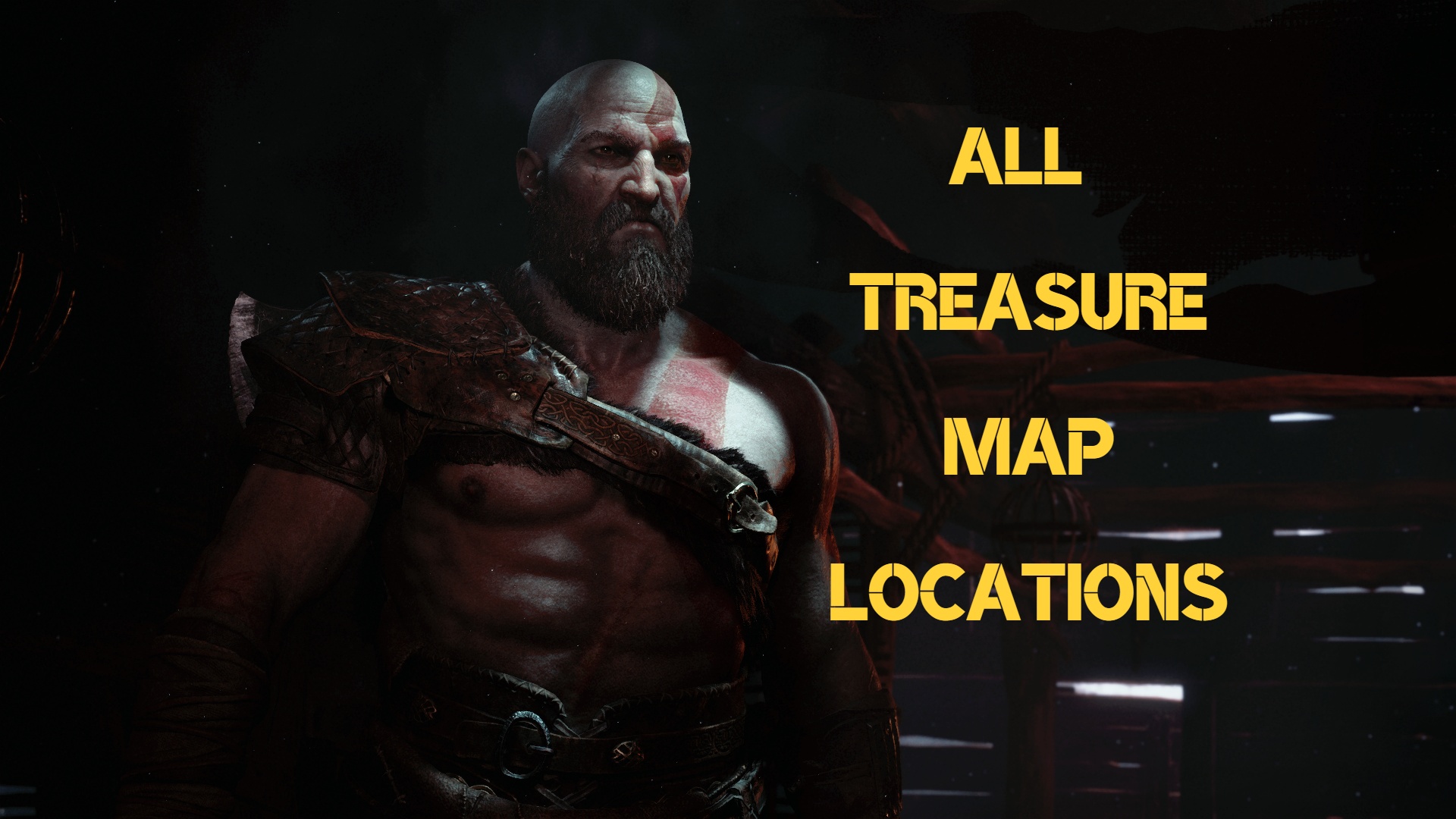 God of War Treasure Map