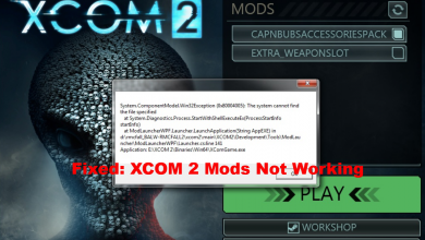 XCOM 2 Mods Not Working