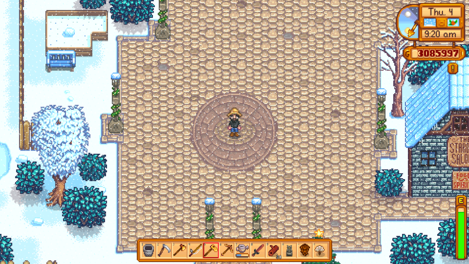 Зимняя тайна stardew