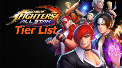 King of fighters all star tier tist