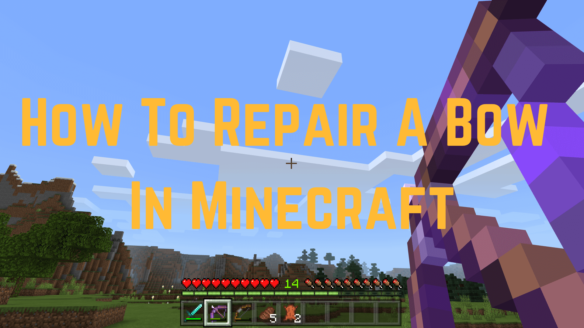 How To Repair A Bow In Minecraft