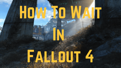 How To Wait In Fallout 4