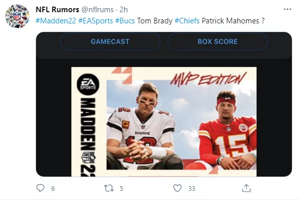 MADDEN 22 COVER ATHLETES AND RELEASE DATE LEAKED! MAHOMES AND BRADY COVER  LEAKED!