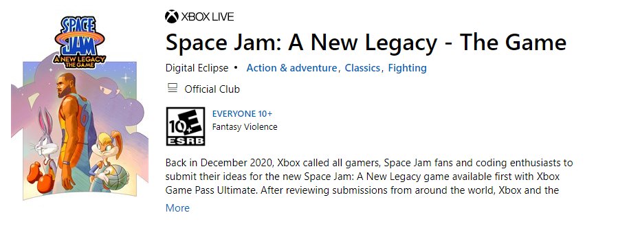 Space Jam: A New Legacy - The Game on the Microsoft Store
