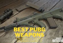 PUBG Best Weapons