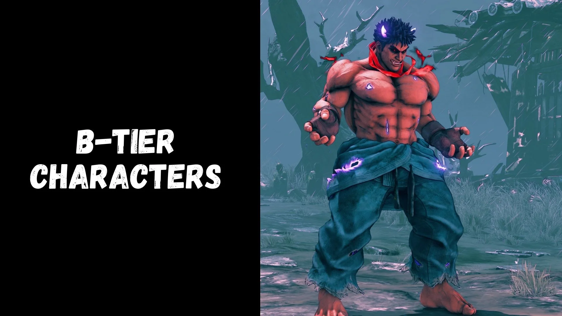 Street fighter V tier list based on the difficulty of learning the