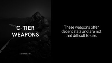 tier weapons