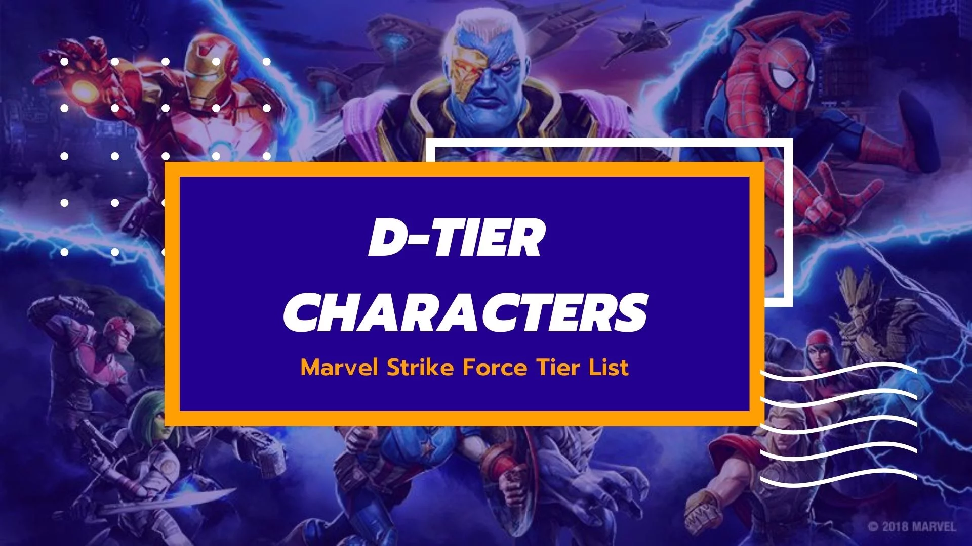 Marvel Strike Force Tier List 2021 