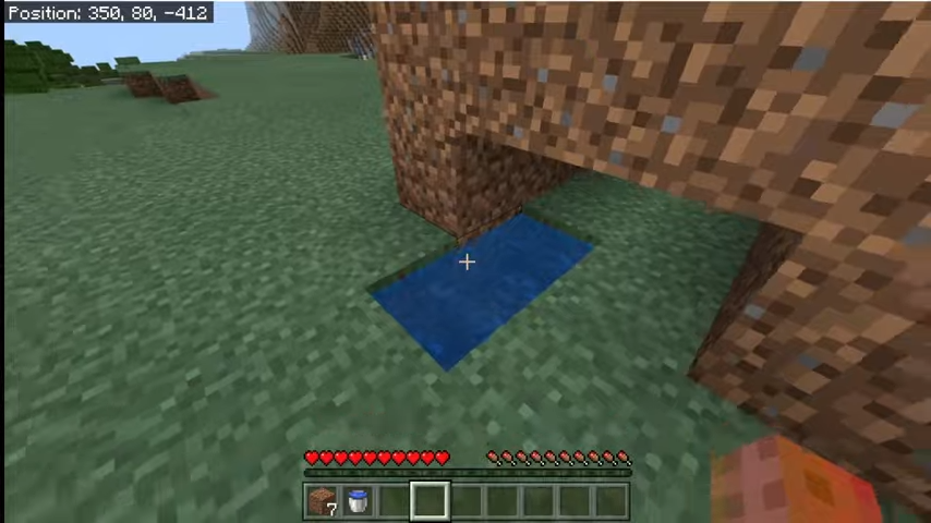 Water blocks in ground
