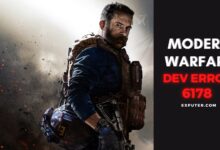 Modern Warfare Dev Error 6178
