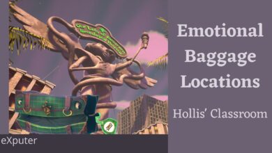 Psychonauts 2 Emotional Baggage Collectibles Hollis' Classroom