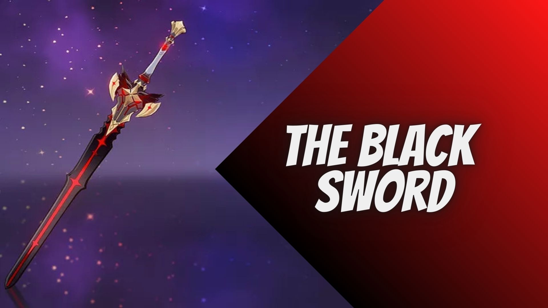 Keqing's Best Weapons: The Black Sword