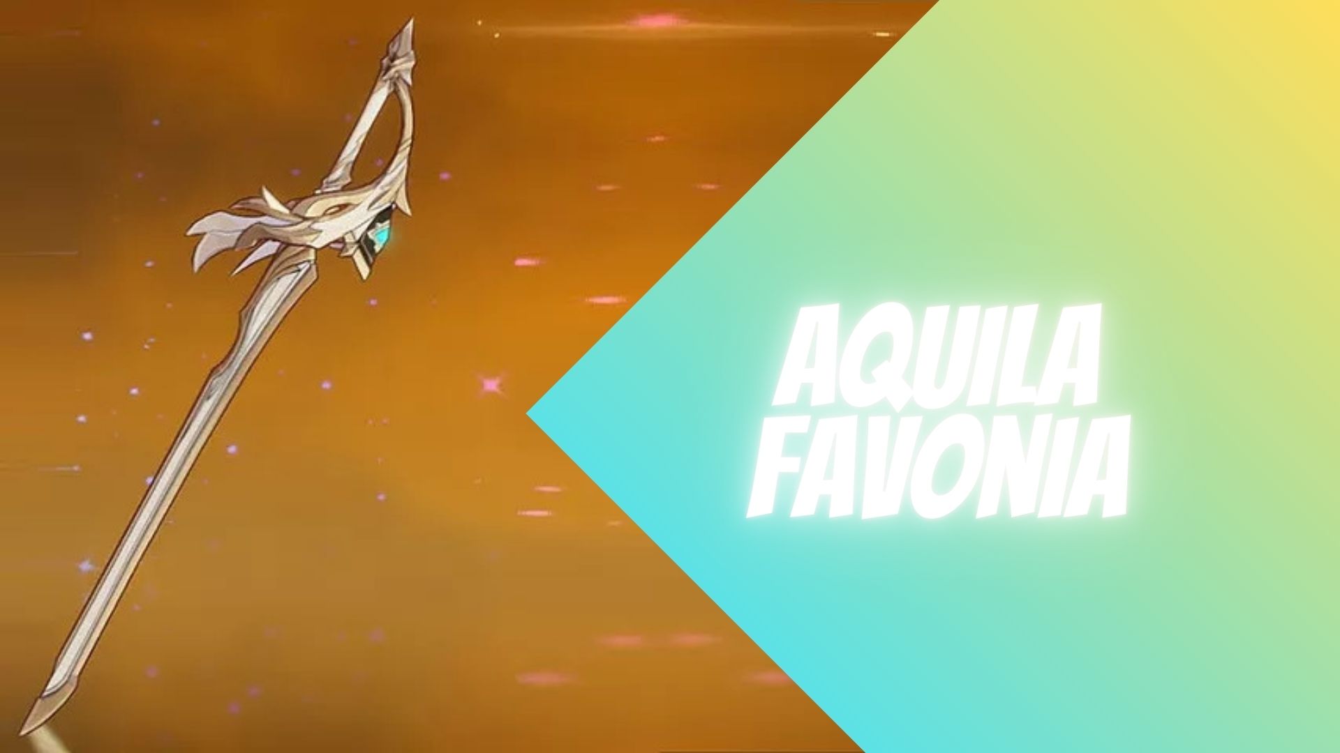 Keqing's Best Weapons: Aquila Favonia