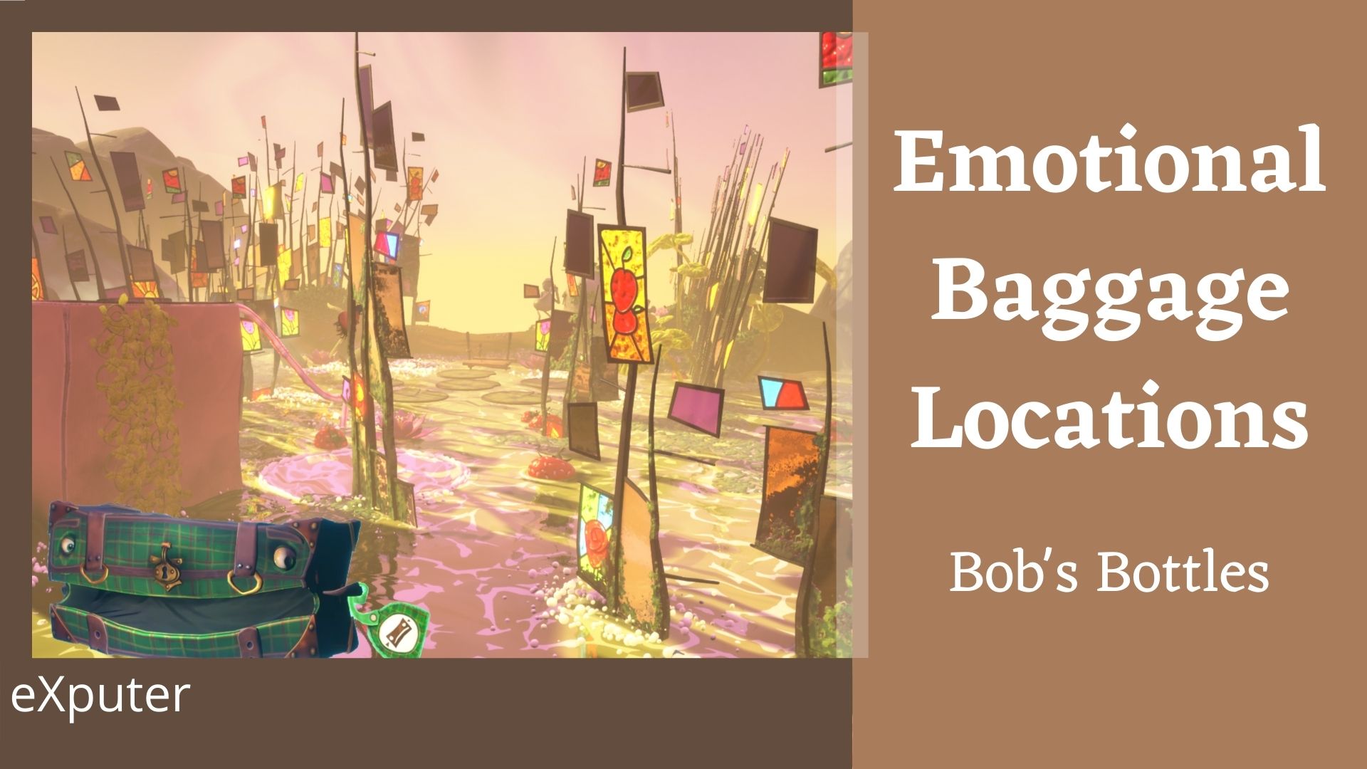 Psychonauts 2 Emotional Baggage Collectibles Bob's Bottles