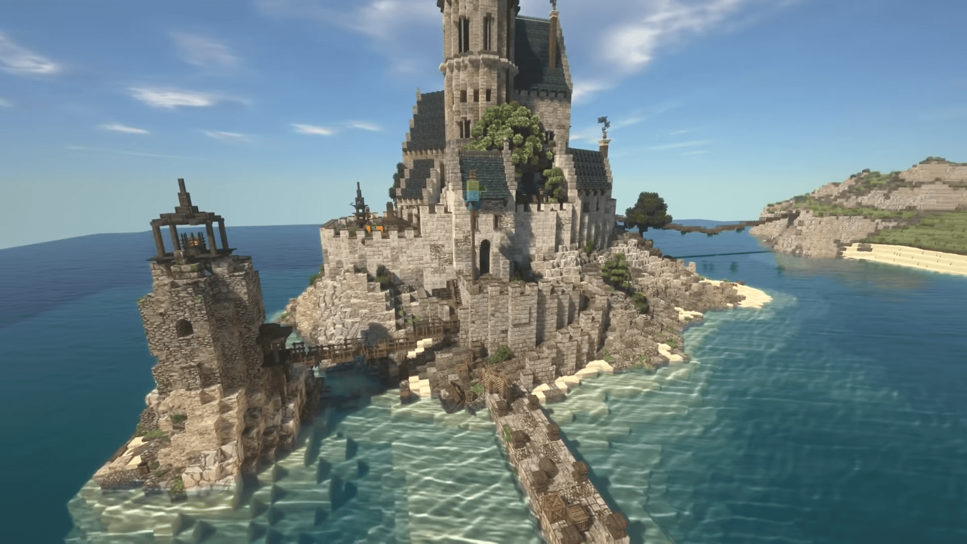 minecraft castle ideas small