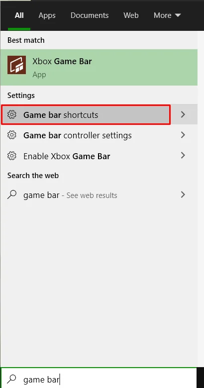 Windows 10 Optimizations - Xbox Game Bar.