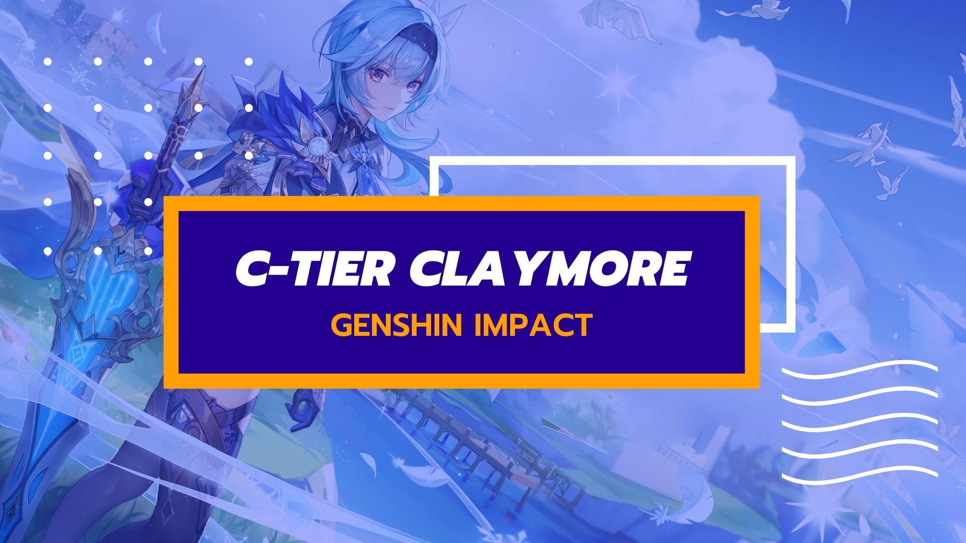 Genshin Impact Claymore Tier List