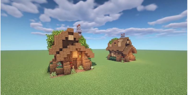 8x8 Minecraft cottage
