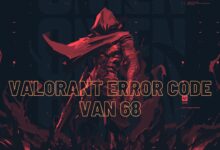 Valorant error code van 68