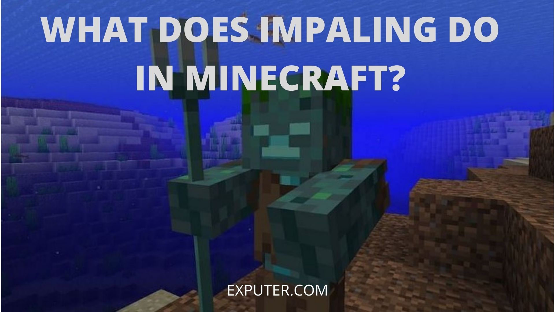 what does impaling do in Minecraft?
