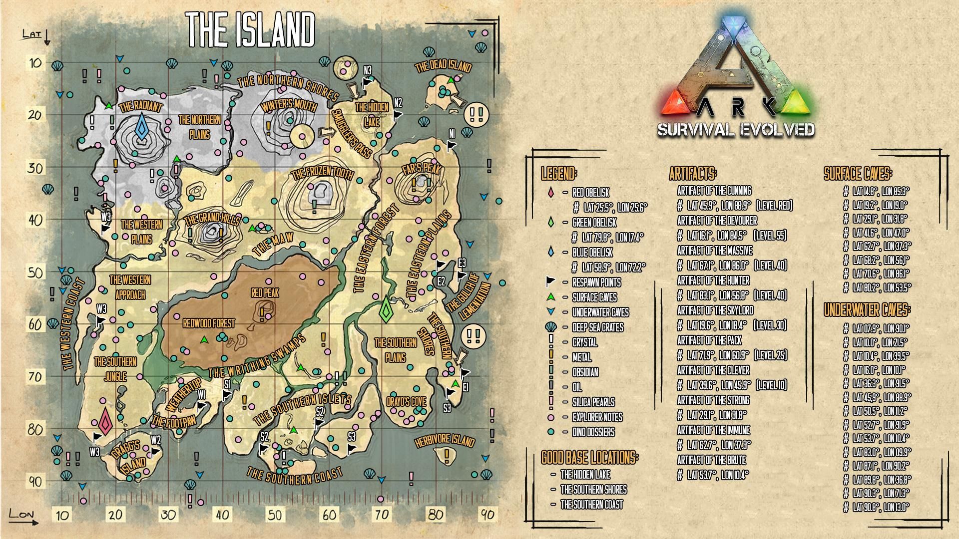The Island is a go-to and friendly map