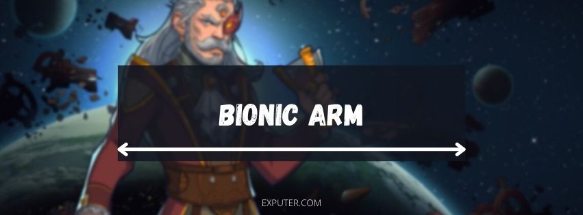 rimworld Bionic Arm best weapon
