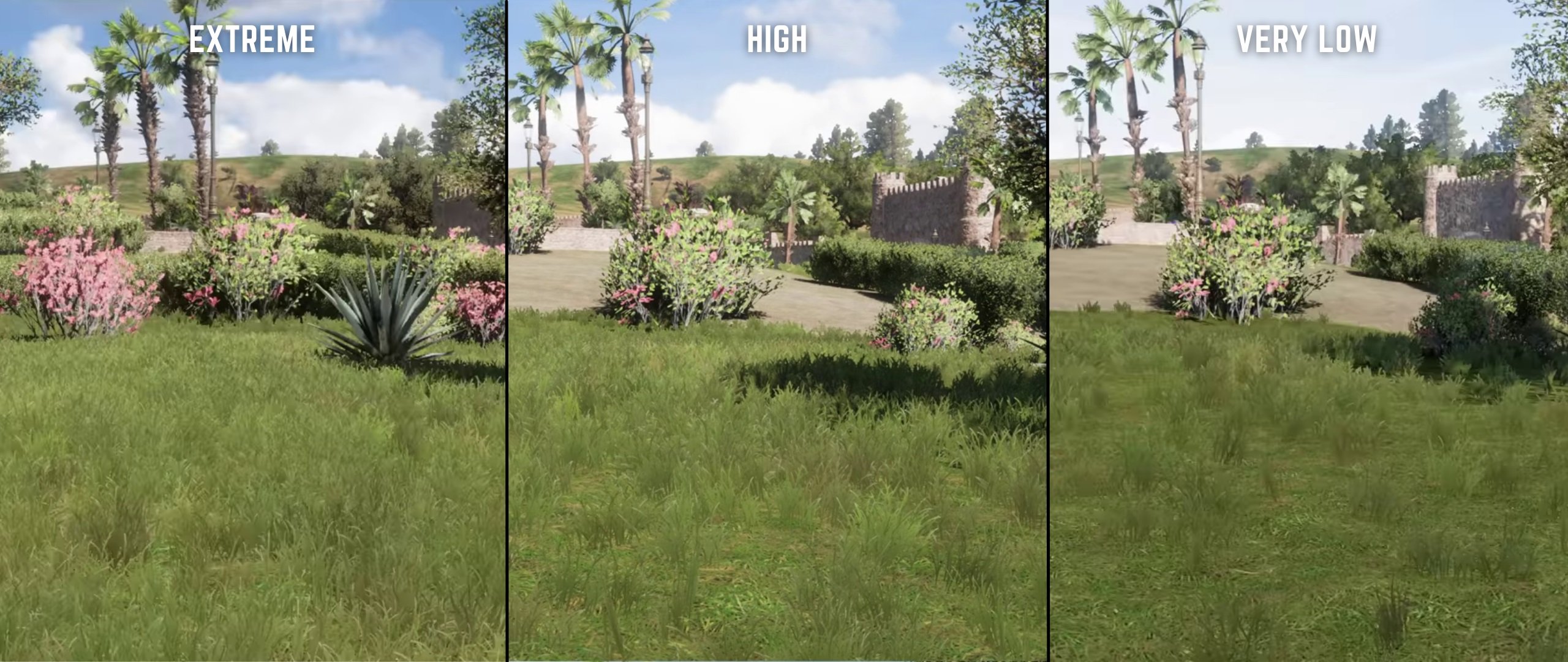 Forza Horizon 5 Graphics Settings: Environmental Geometry Quality