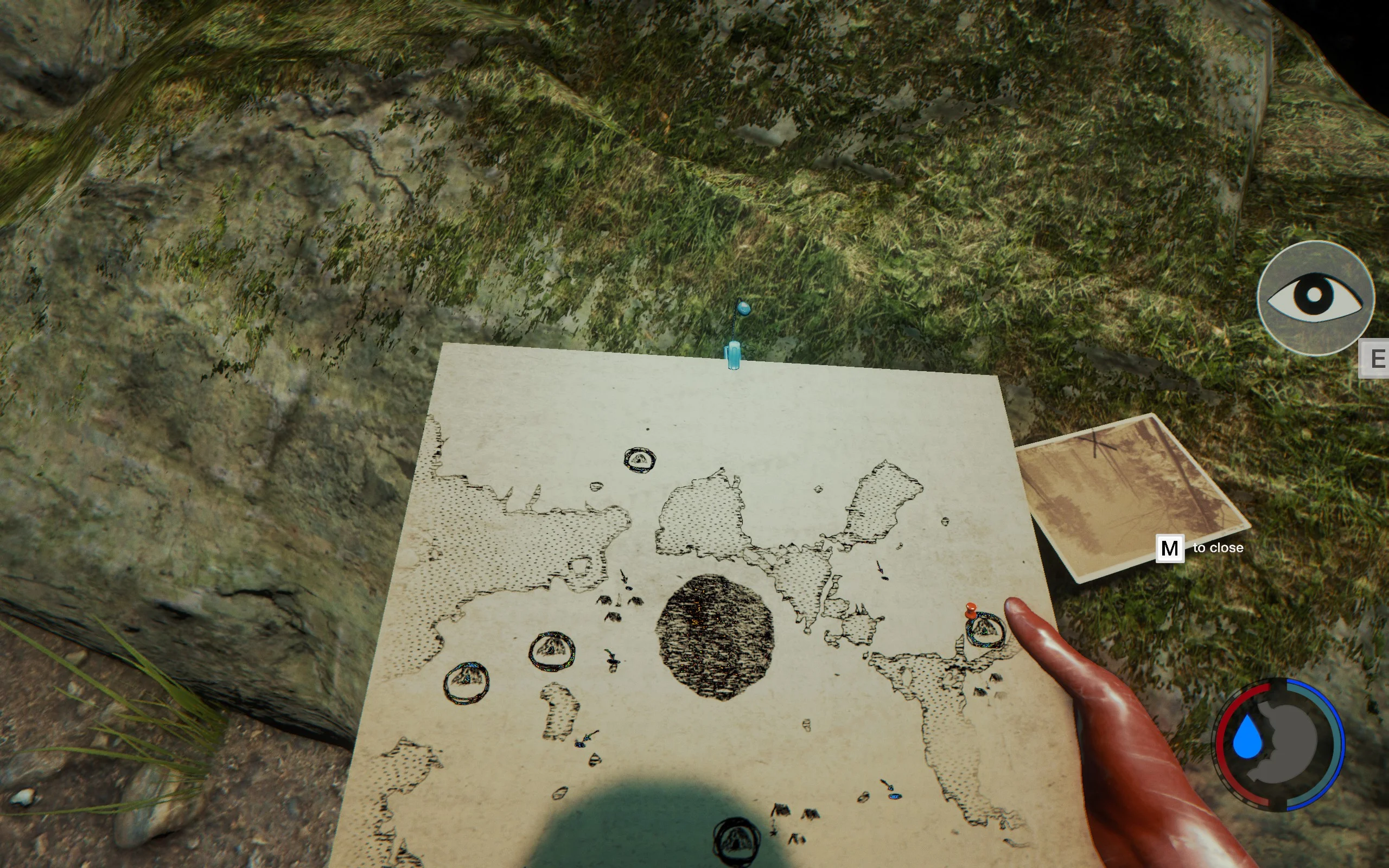 Interactive The Forest Map. Locations of items, tools, utilities, caves and  more.