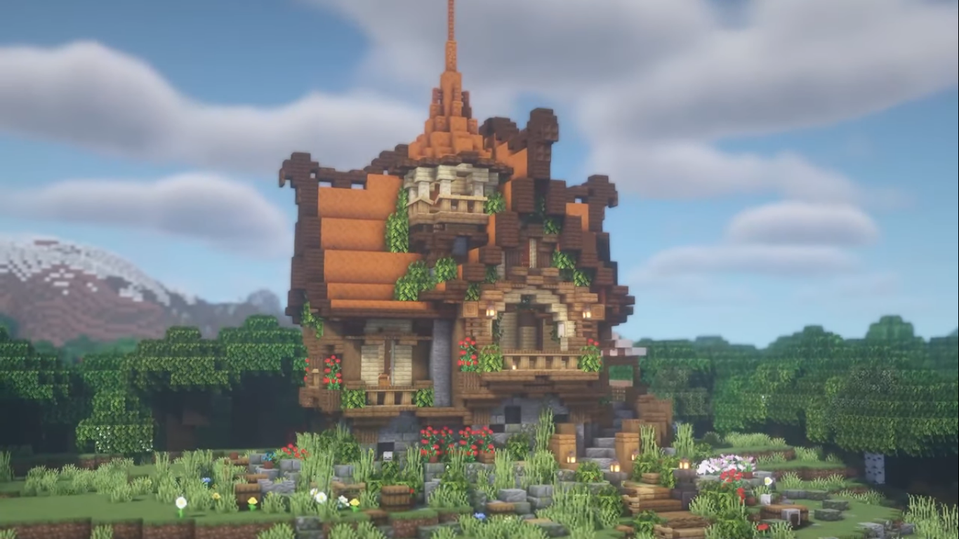 Idei cool Minecraft House