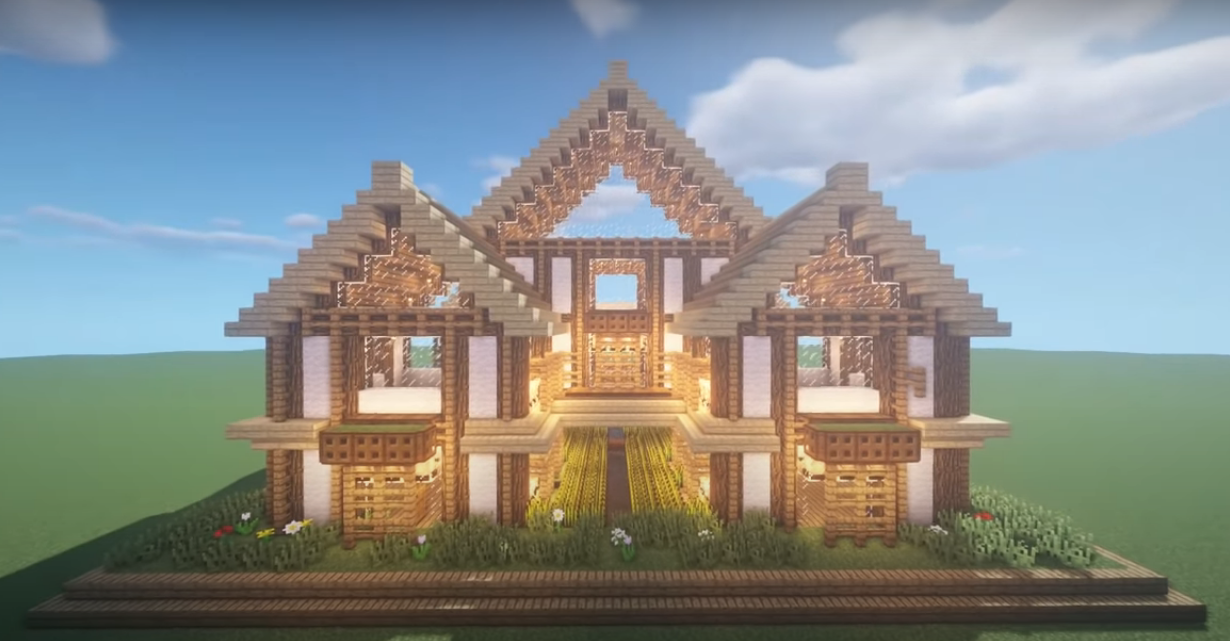 แนวคิดบ้านรอดชีวิต Minecraft
