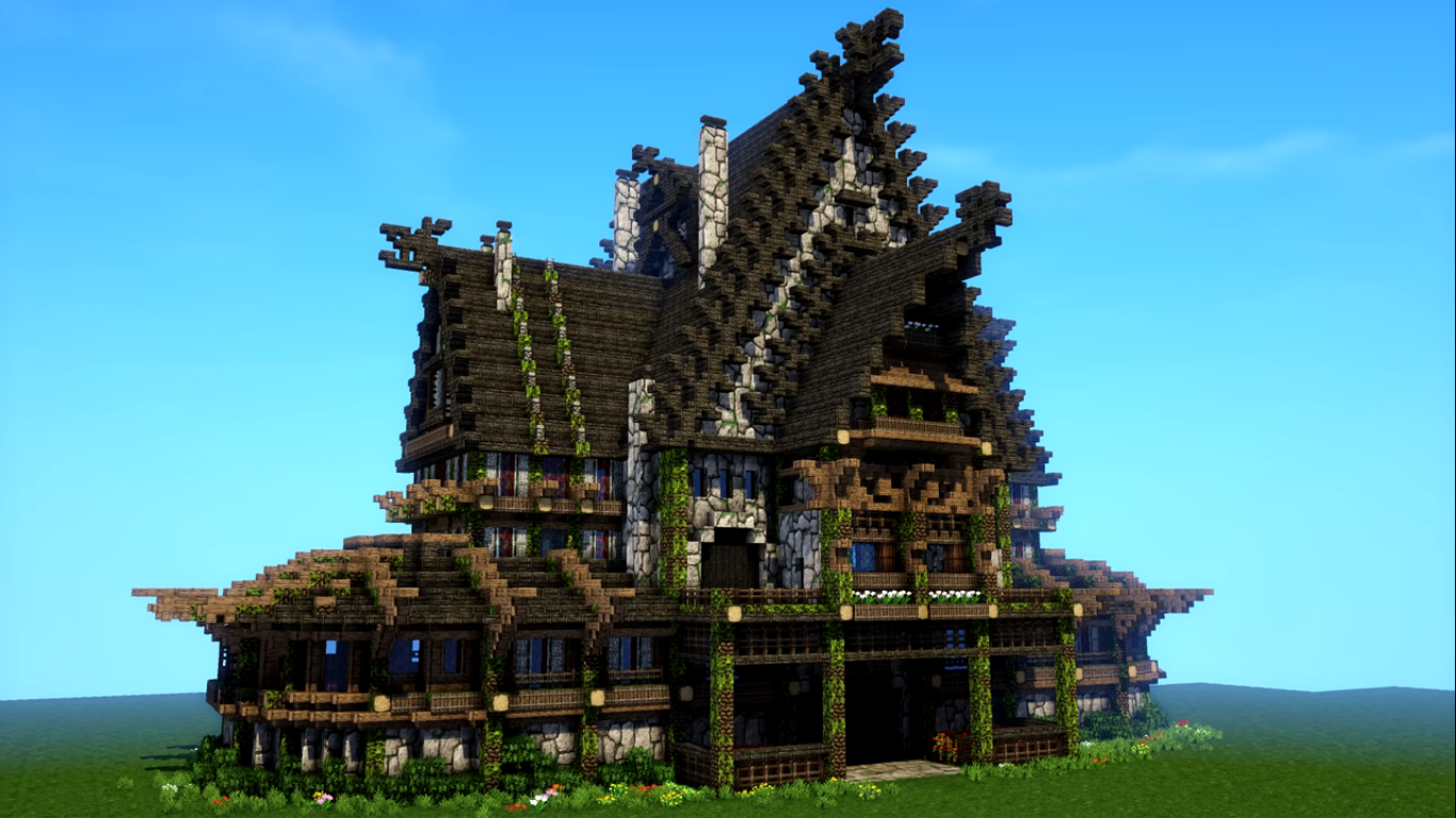 قصر Minecraft الشمال
