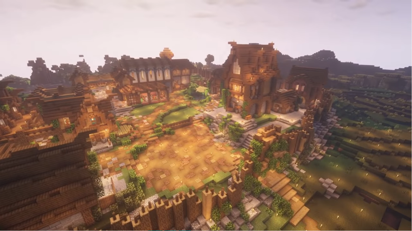 Nápady na vesnický dům Minecraft