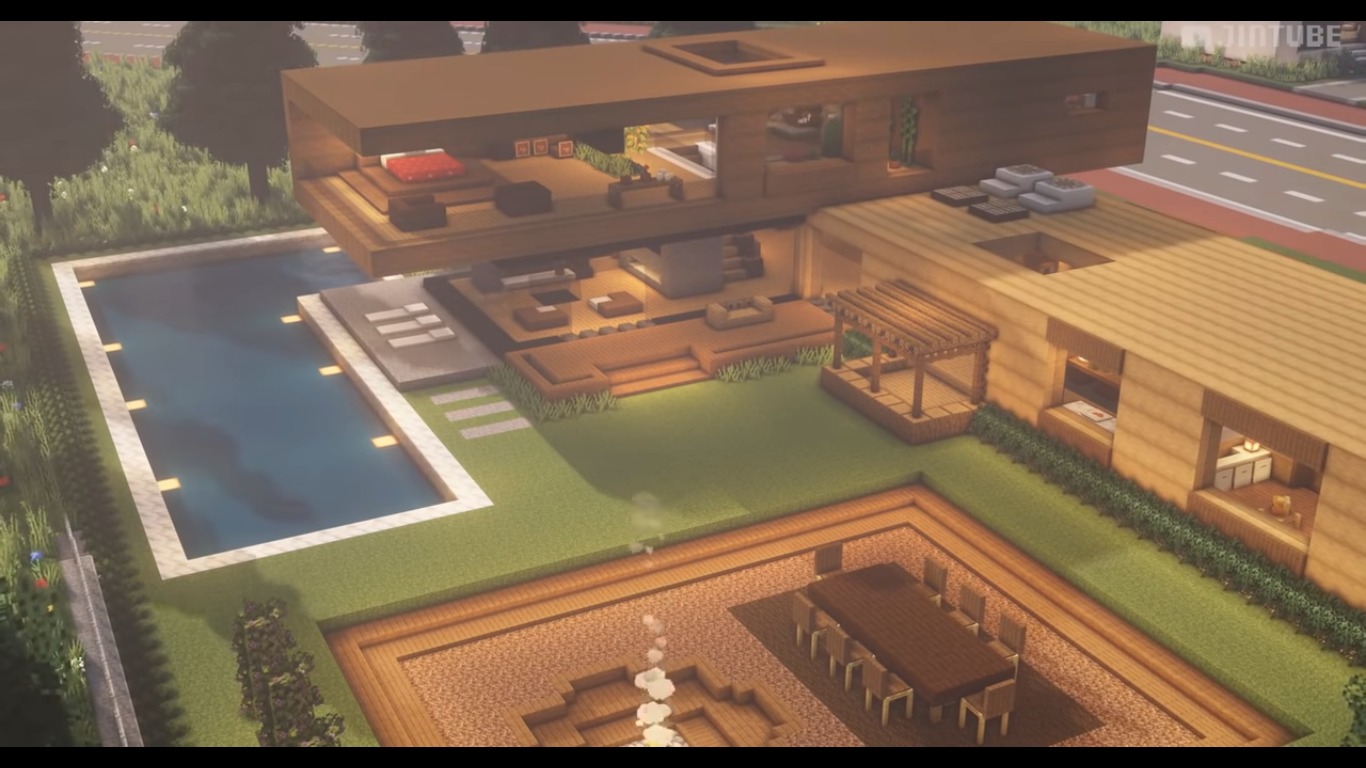 أفكار منزل البقاء على قيد الحياة في Minecraft