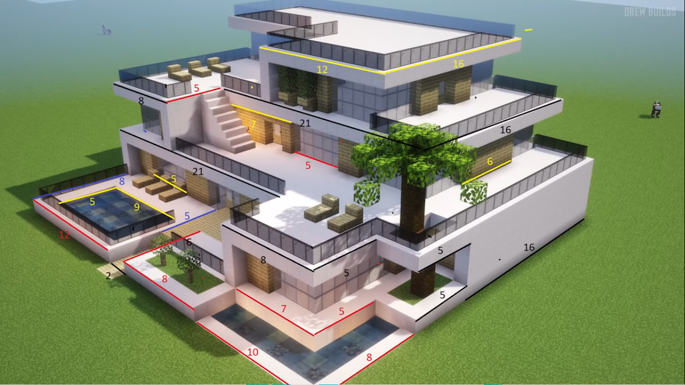Coole Minecraft House -ideeën