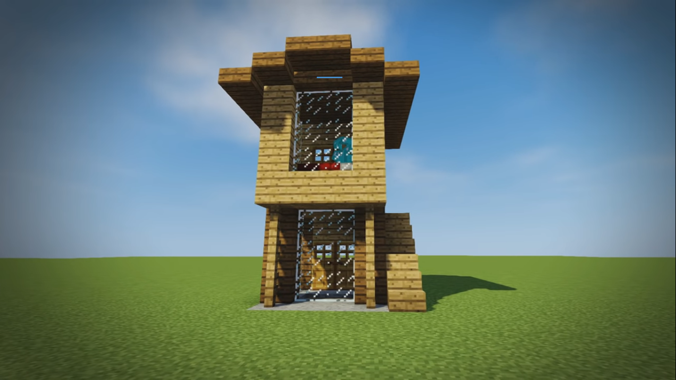 прохолодні ідеї Minecraft House легко