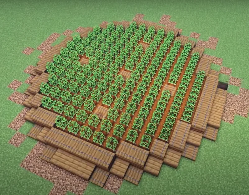 minecraft farm building ideas