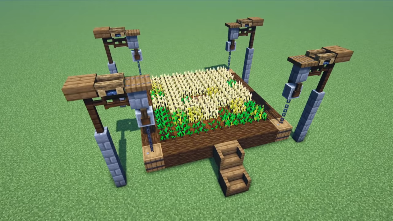 Ідеї ​​Minecraft Farm Minecraft