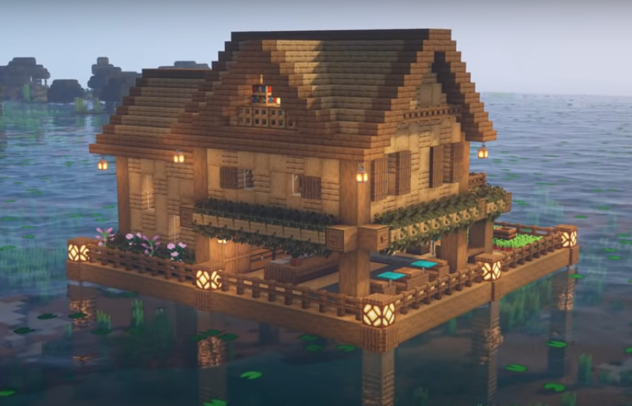 أفكار منزل البقاء على قيد الحياة في Minecraft