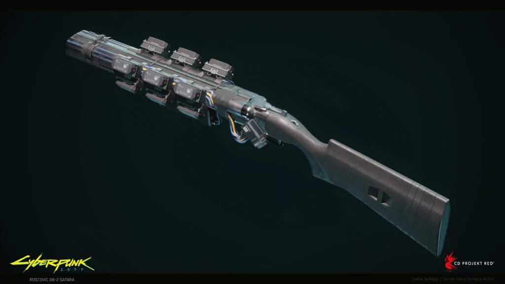 Cyberpunk 2077 DB-2 Shotgun