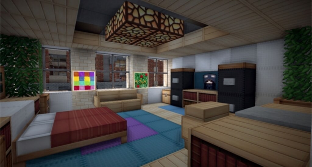 Top 14 Minecraft Bedroom Ideas, Minecraft Bedroom Ideas In Real Life