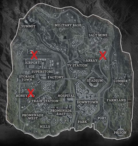 vault locations COD warzone Season 6