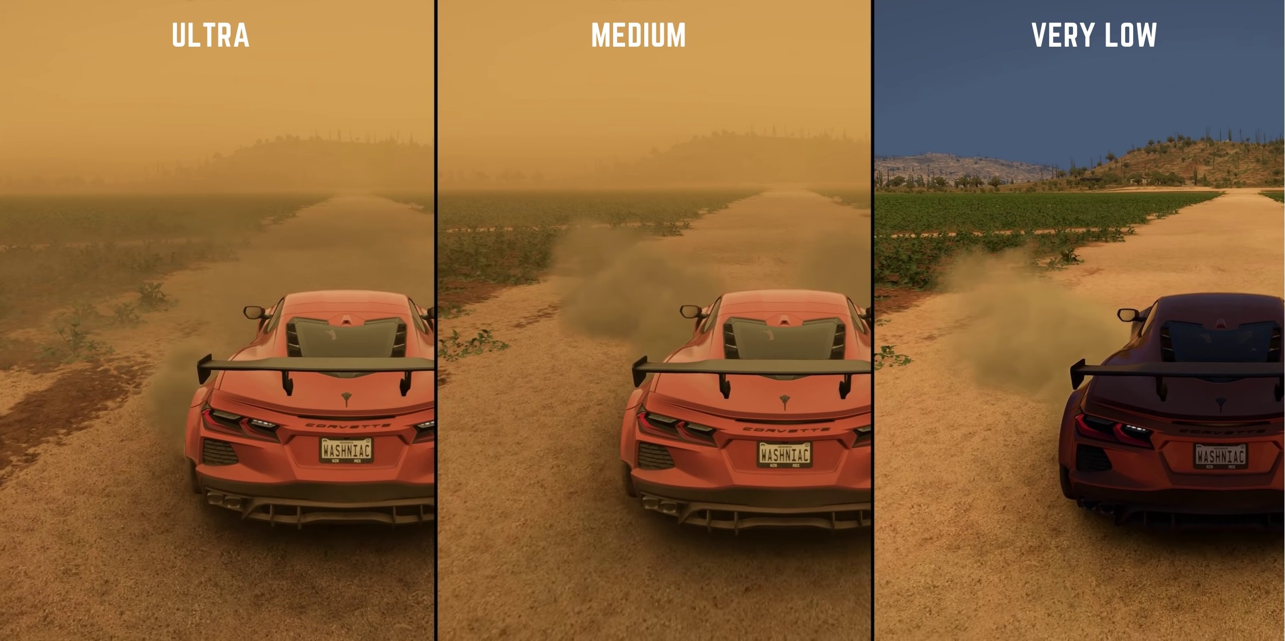 Forza Horizon 5 Graphics Settings: Particle Quality