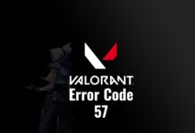 valorant error code 57