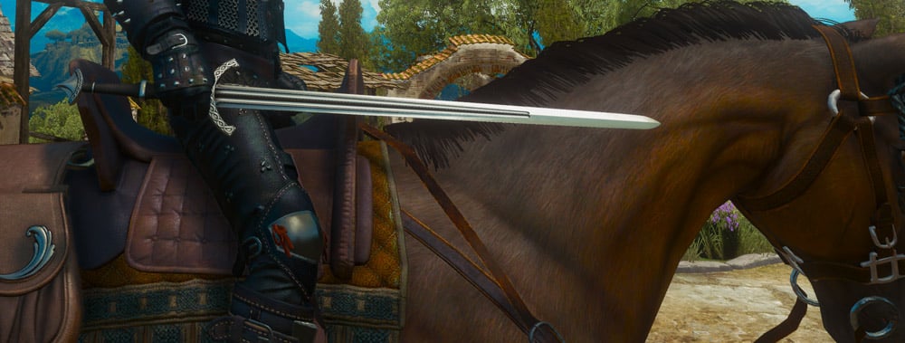 best weapon Hjalmar's steel sword